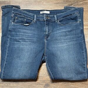 Levi’s Women's Indigo high rise sunny Jeans